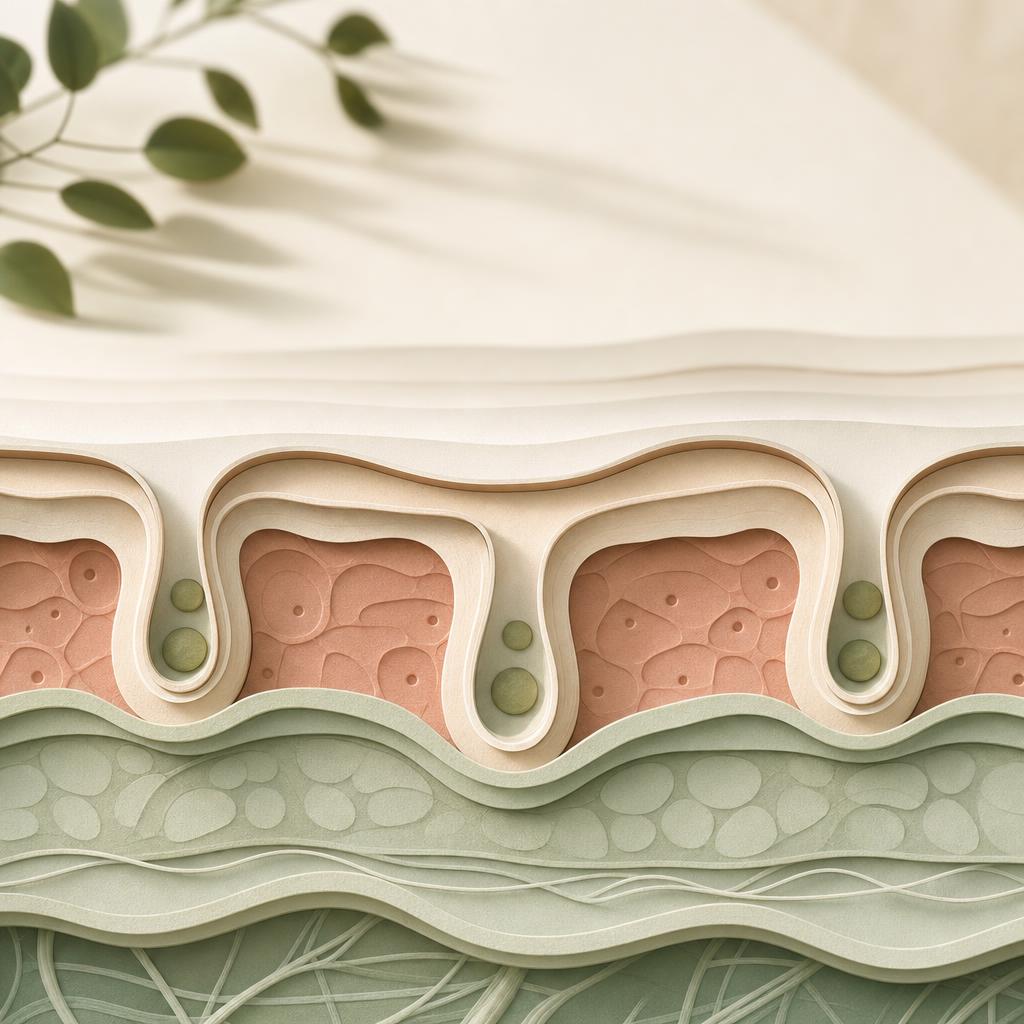 A calm, close-up editorial still life for understanding acne
